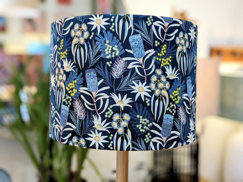 Abat-jour floral Blue Native