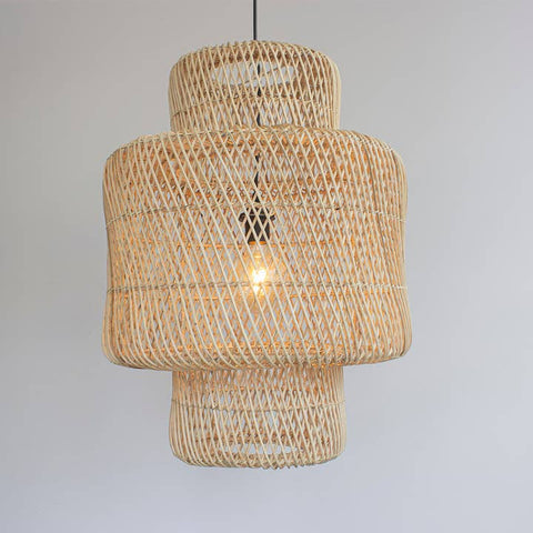 Lampe en rotin Janine