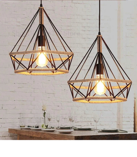 Led Chandelier Nordic Lampshade Pendant Light 1Head Stainless Steel Hanging Lamp For Dining Table Living room Decor Ceiling Lamp