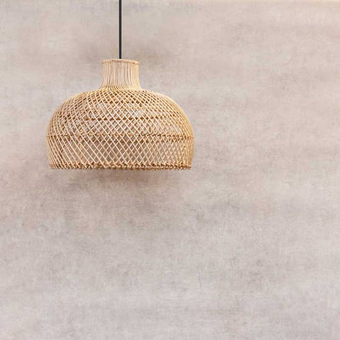 Lampe en rotin Debby L