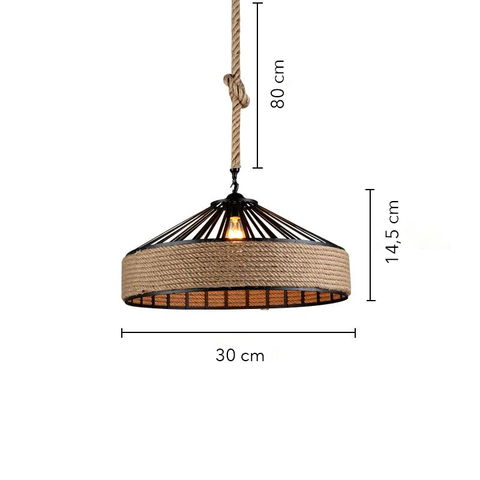 Industrial Iron Dining Room Light