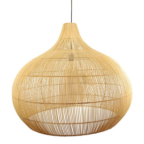 Lampe en rotin naturel Max XL