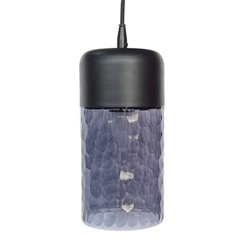 Lampe suspendue en verre Hive L